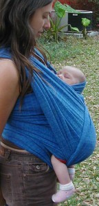 LegsOut Wrap Spread to Newborn's Knees