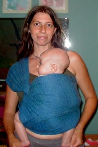 PoppinsFront1 Reinforced Poppins Carry (tummy2tummy) with my 4 month old