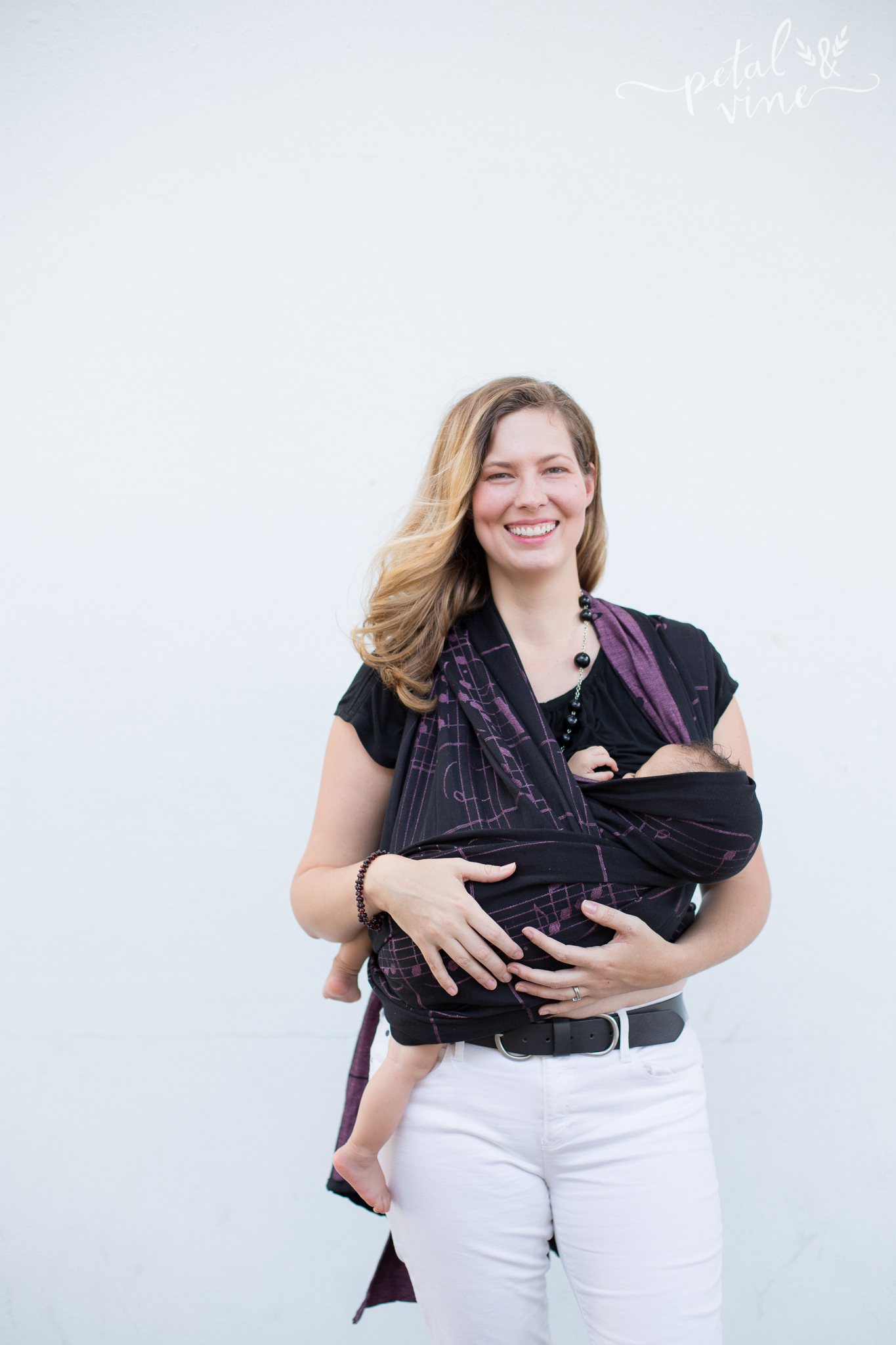 Cradle Carry Nursing Baby in a Wrap