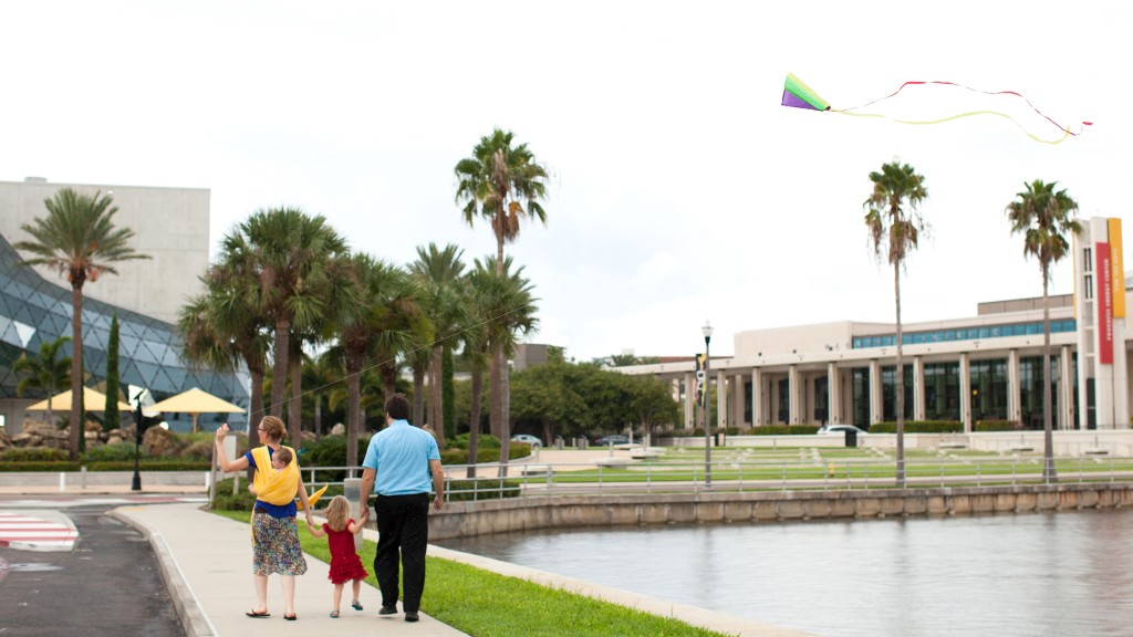 Wrapping Family Flies a Kite