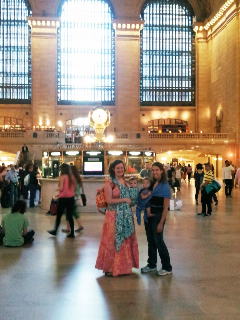 Babywearing International Westchester/Rockland at Grand Central Terminal in Manhattan