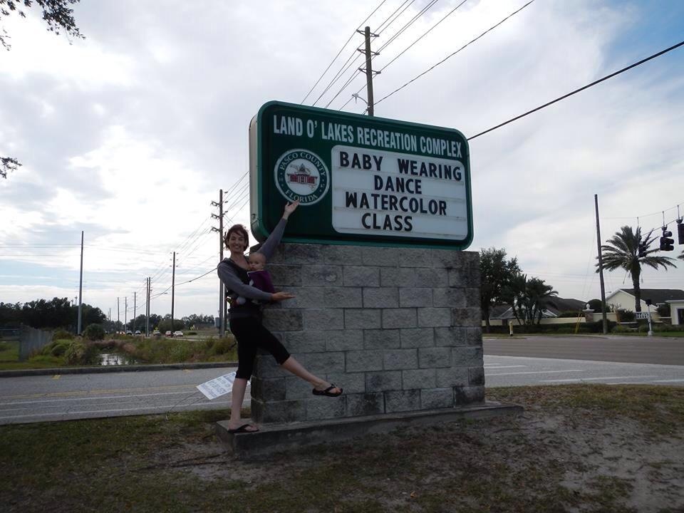 Tampa Bay Babywearing Babywearing Ballet class in Land O Lakes