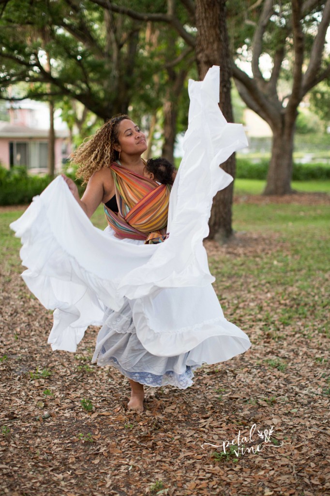 Babywearing Bomba Dancing