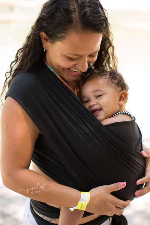 Wrap DuO for summer babywearing - a super light and airy alternative to overheating in a Moby wrap