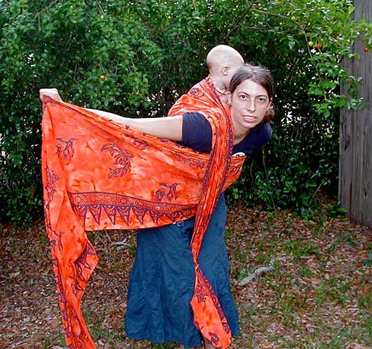 Double Hammock Carry (DHC), step 5
