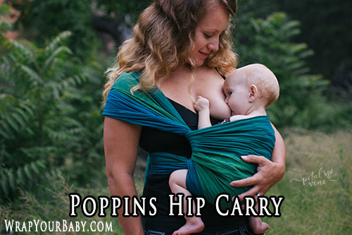 Poppins Carry Tutorial with Woven Wrap 