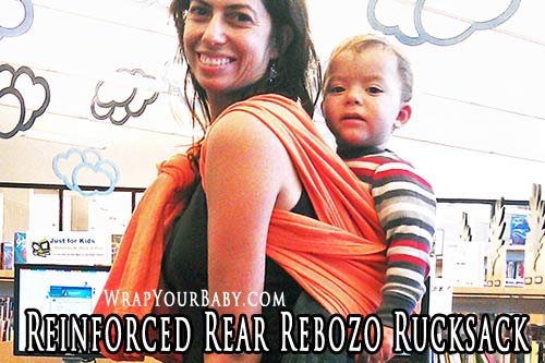 RRRR (Reinforced Rear Rebozo Rucksack) or the Pirate Carry